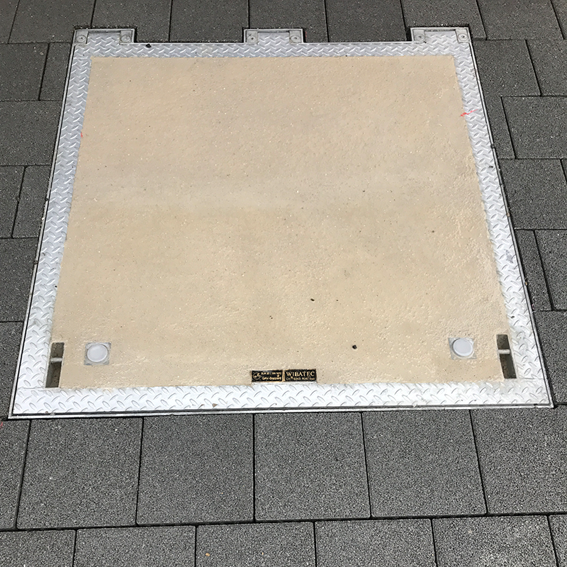 RWA Abdeckung mit Gasfederstäben (B125)